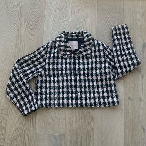 NWT Hutch plaid blazer